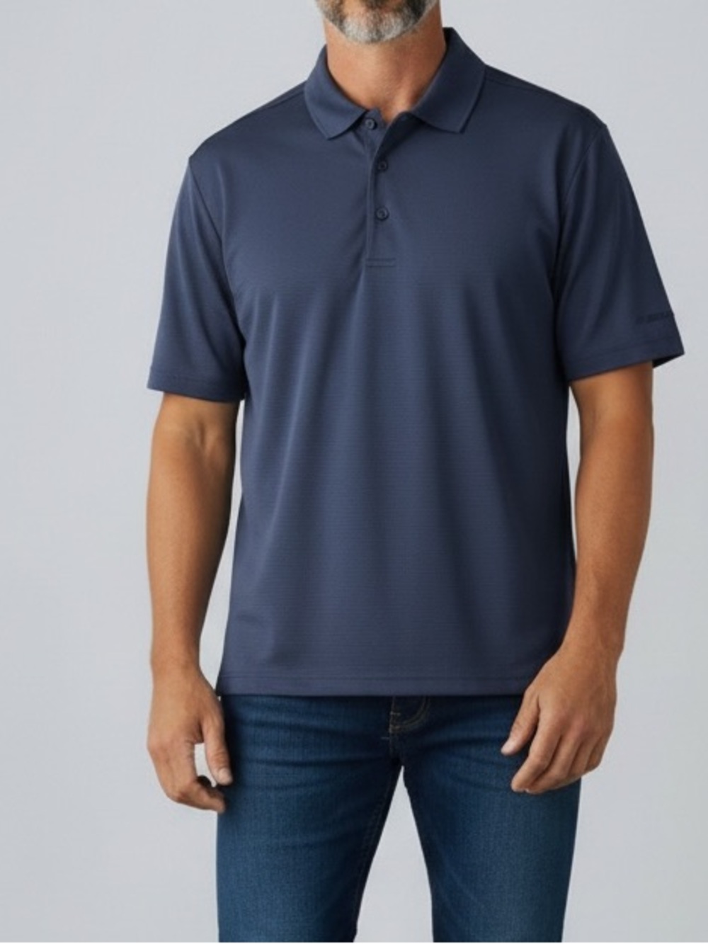 Ben Hogan Performance Polo Shirt Mens XL Navy Blue Golf Athletic Short Sleeve